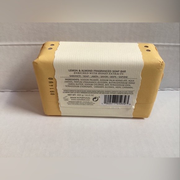 Castelbel ~ Fragranced Soap Bar ~ Lemon & Almond ~ 10.5 Oz - Picture 4 of 4